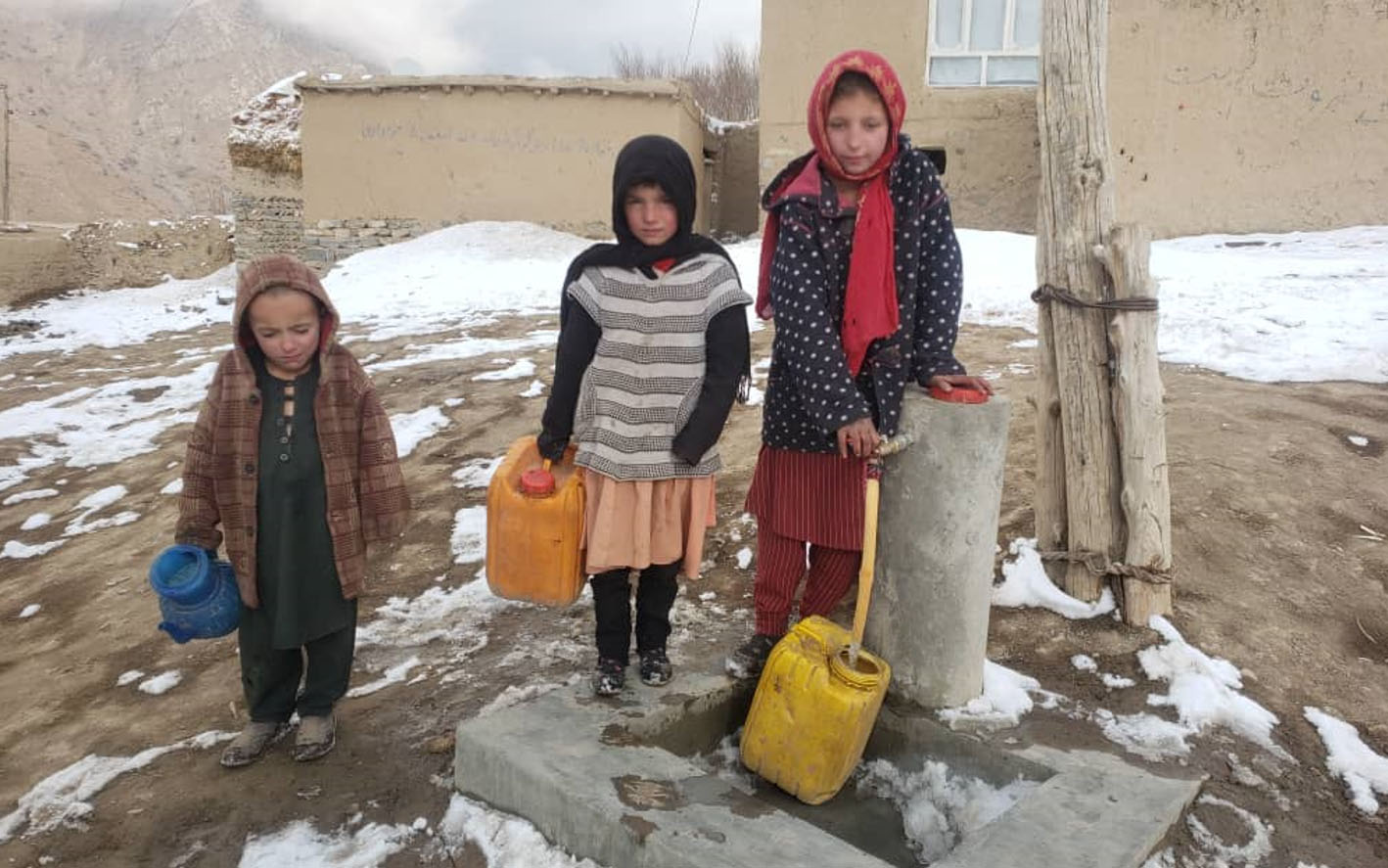 nødlidende afghanere