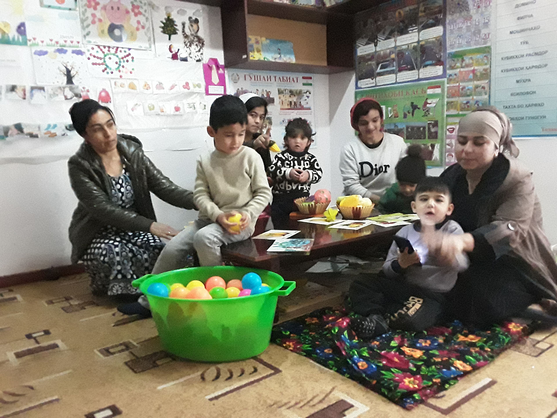 children with disabilities in Tajikistan