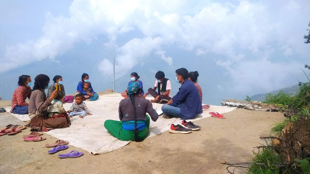 community members in Nepal