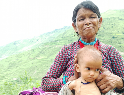 Mormor med mod på livet redder barnebarn fra døden