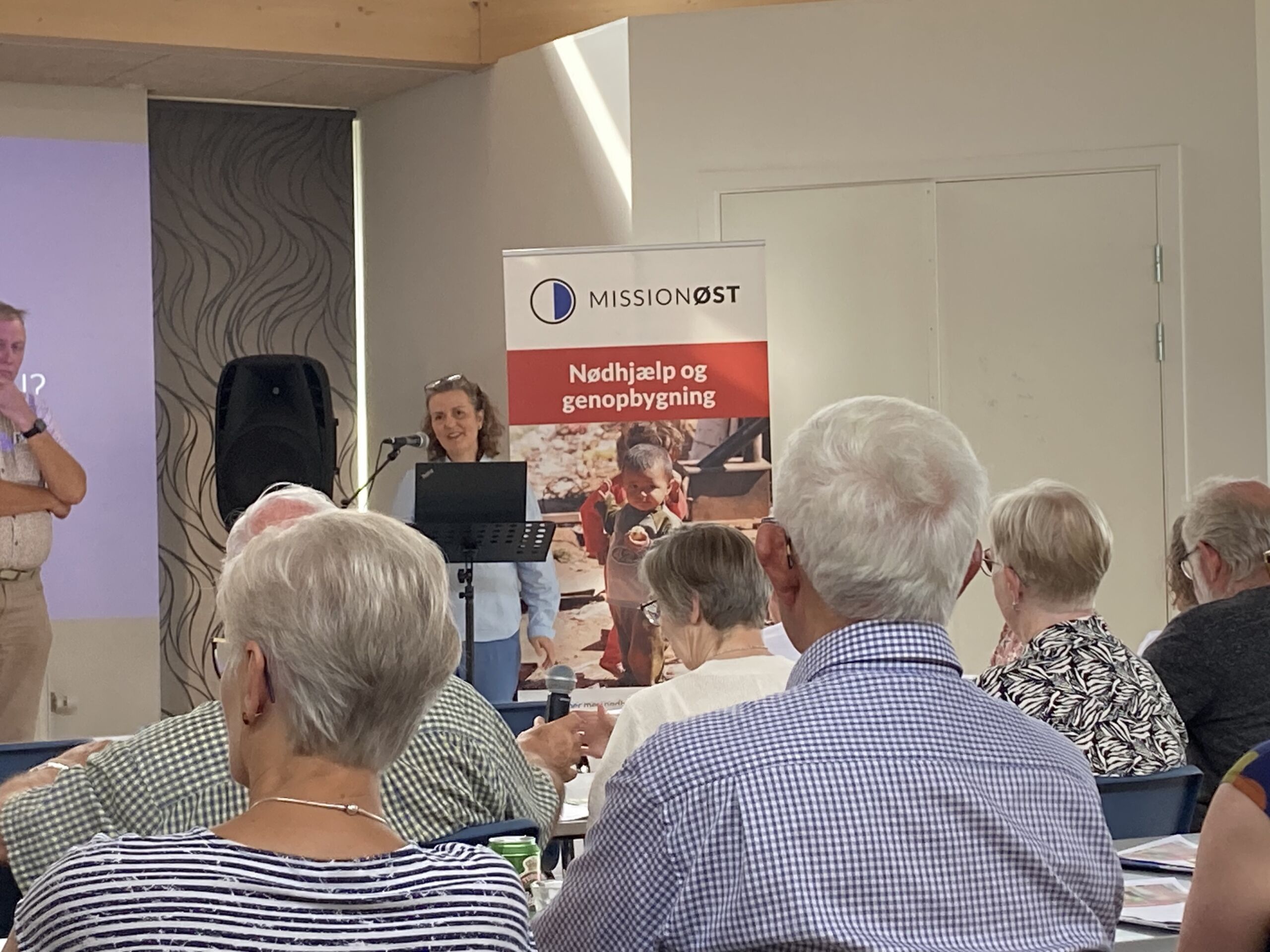 Generalsekretær Betina Gollander-Jensen til årsmødet i Mission Øst i 2023.