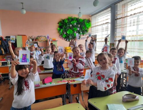 Et beskyttelsesrum skal få børn i Ukraine tilbage i skole