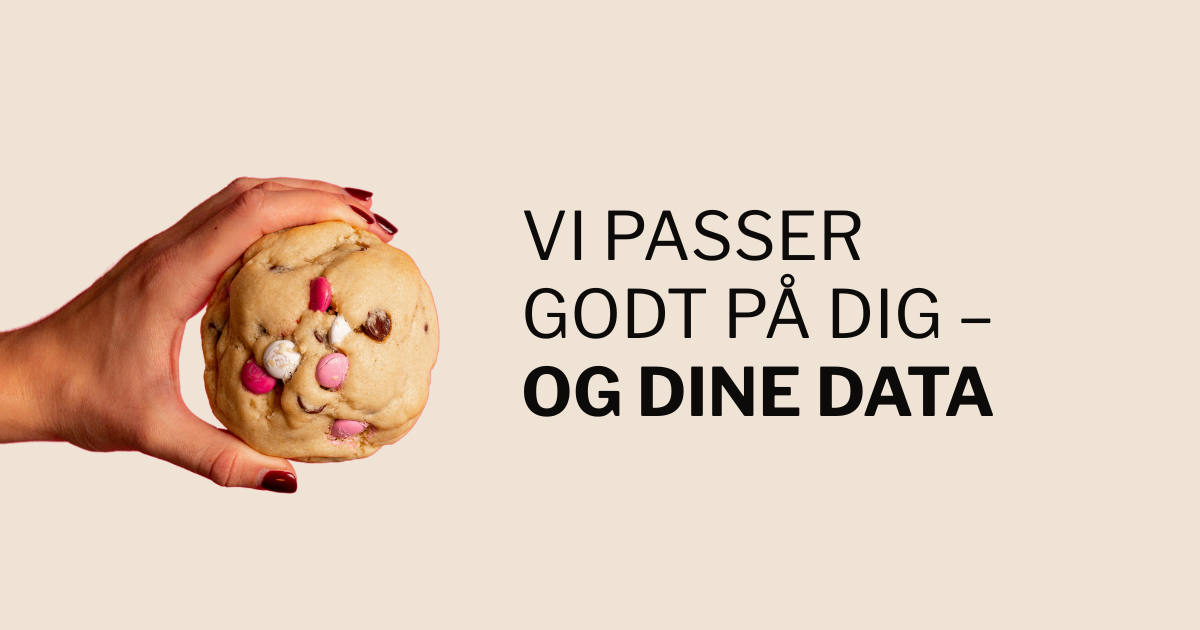 Cookie- og persondatapolitik: Vi passer på dig og din data