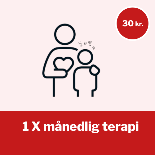 1 X månedlige terapi For 30 kr. kan du give 1 skolebarn en månedlig session psykologisk hjælp til at hele krigstraumer.
